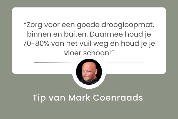 Tip van Mark - droogloopmat