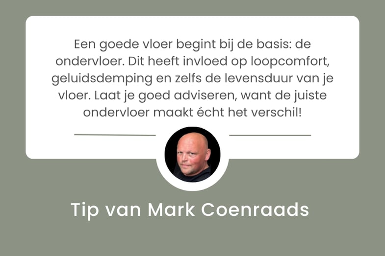 Tip van Mark - ondervloer