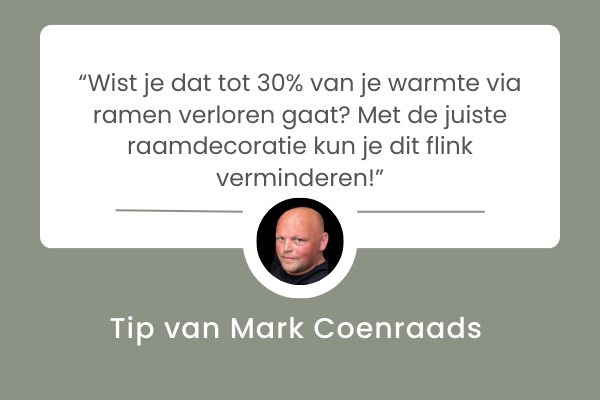 Tip van Mark - raamdecoratie